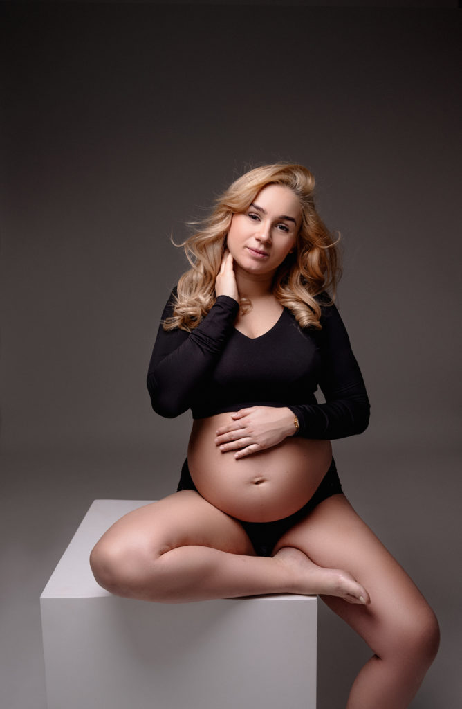 warsztaty studyjnej fotografii ciążowej Zielona Góra