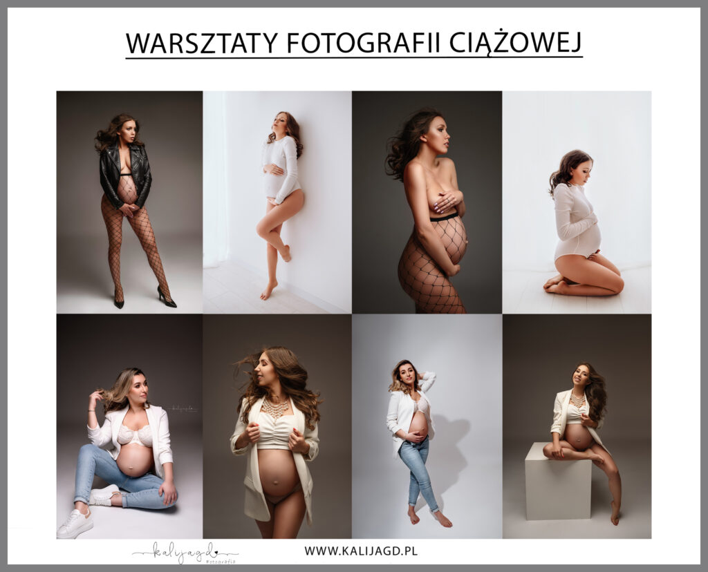 Warsztaty fotografii ciążowej Poznań Wrocław Zielona Góra