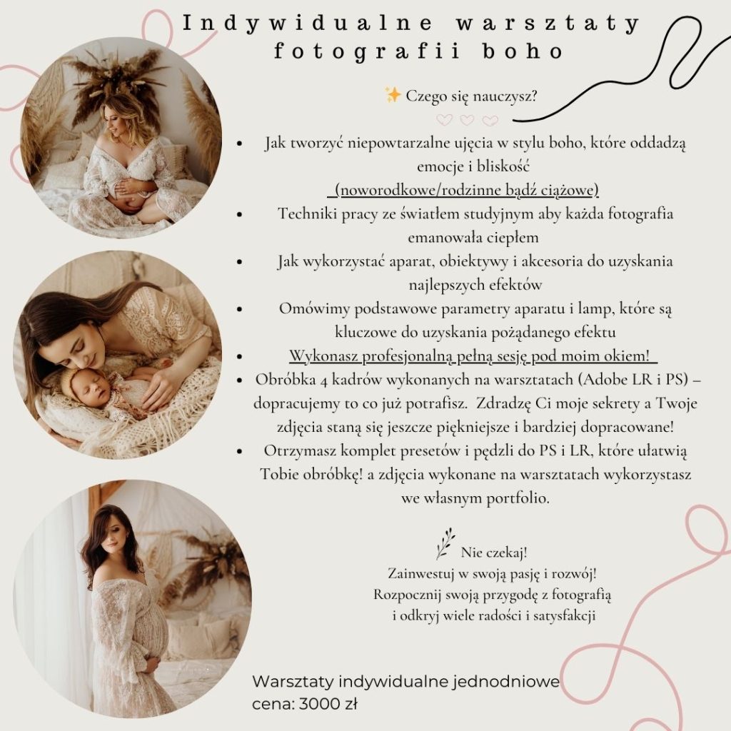 warsztaty fotograficzne noworodkowe